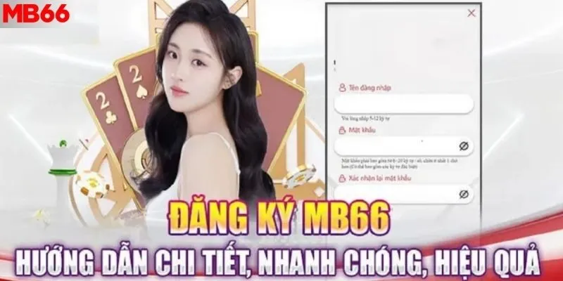 Quy trình đăng ký tài khoản Mb66 qua điện thoại cực tiện lợi