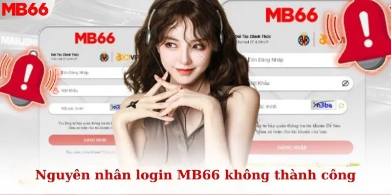 Những nguyên nhân khiến quy trình login MB66 bị gián đoạn